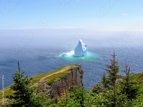 Photos An incredible view of an iceberg floating off the coast of Newfoundland, along t