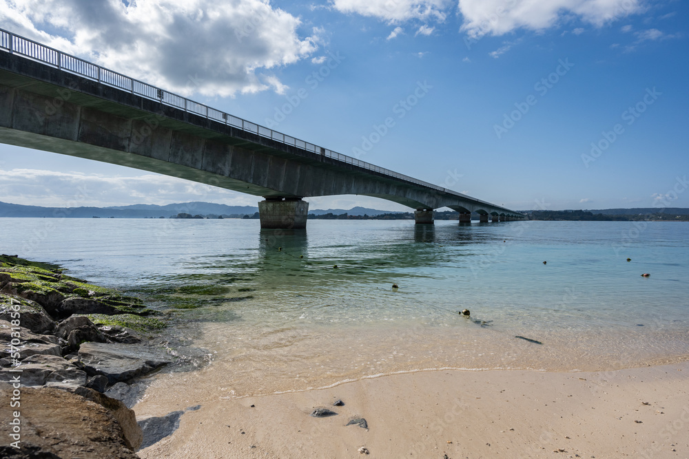 Fototapeta premium 古宇利大橋