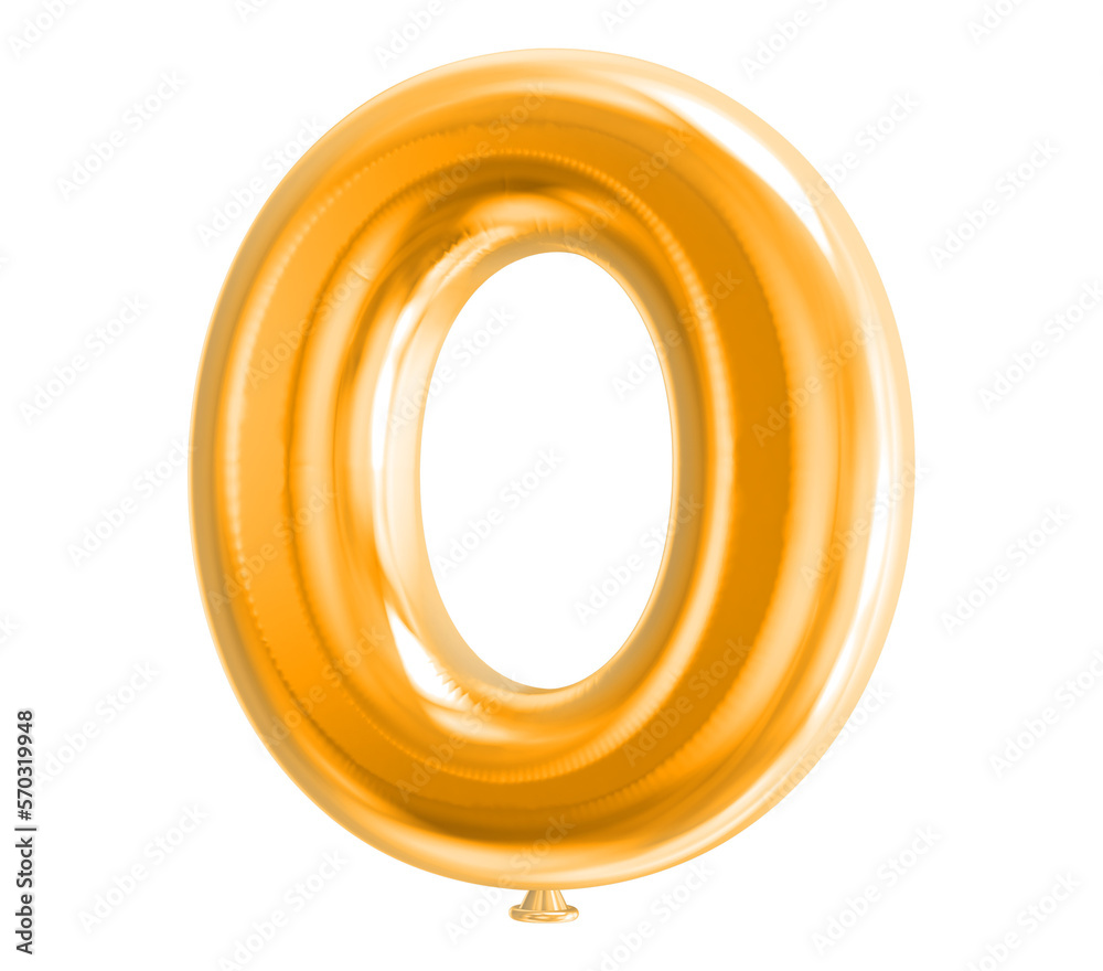 Number Balloons 3D Generative AI Number Balloons 3D Generative AI