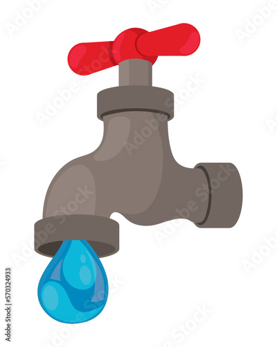 tap water drop