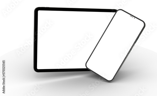 Realistic horizontal black ...