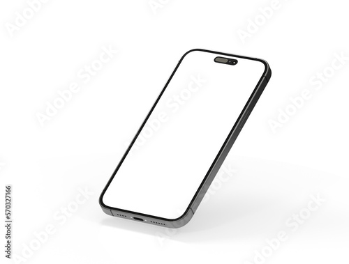 mobile smartphone device digital isolated 3d