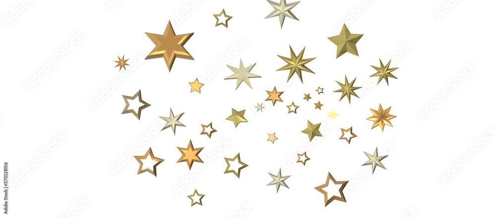 stars background, sparkle lights confetti falling. magic shining Flying christmas stars on night