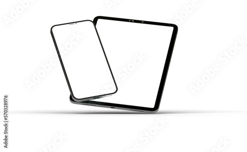 Photo Black tablet computer...