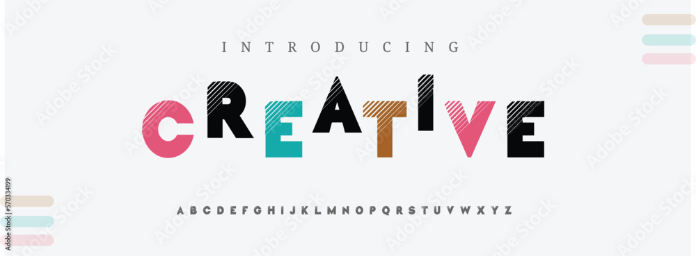Minimal modern alphabet fonts. Typography minimalist CREATIVE digital fashion future creative logo font. vector illustration