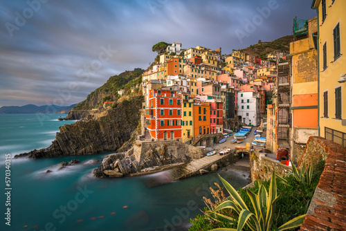 Riomaggiore  Italy  in Cinque Terre