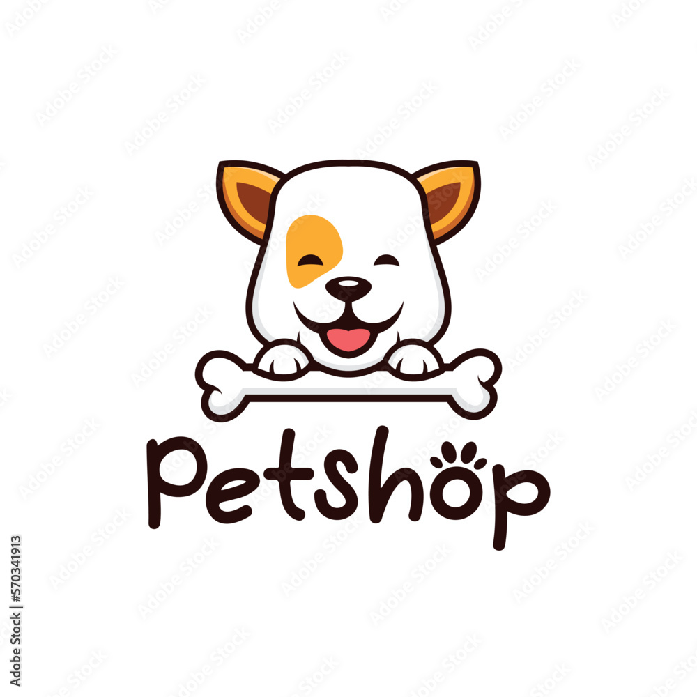 Pet Shop Logo Vector Design Template