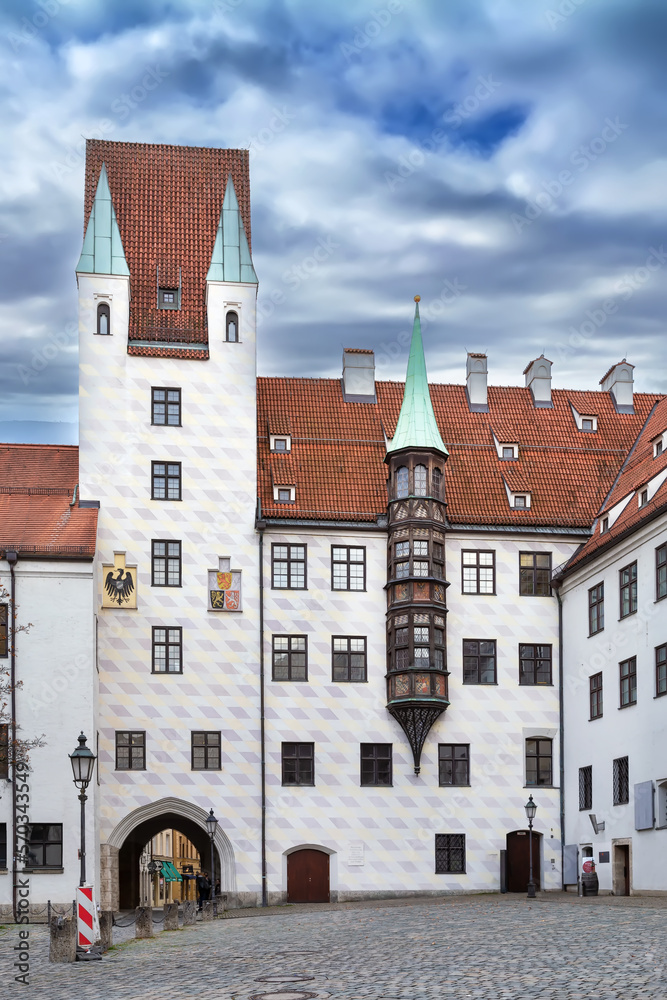 Obraz premium Alter Hof, Munich, Germany