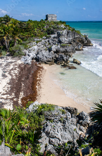 Tulum Ruins, Quitanaroo Roo, Mexico photo