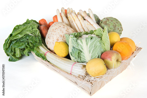 panier de légumes