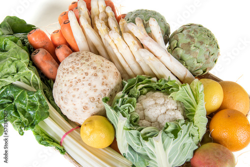 panier de légumes