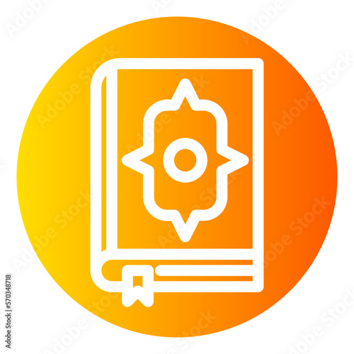 Quran gradient icon