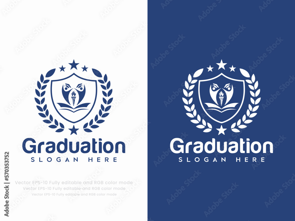 Education or Graduation Logo Design Education or Graduation Logo Design