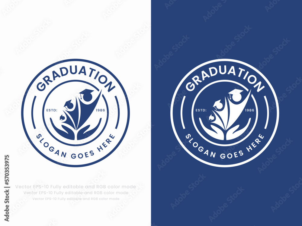 Education or Graduation Logo Design Education or Graduation Logo Design