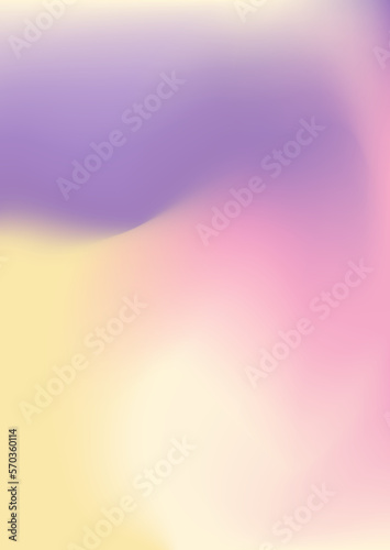 Gradient background in yellow, pink and purple. Vector vertical wallpaper in retro style is perfect for a cover, social networks or poster