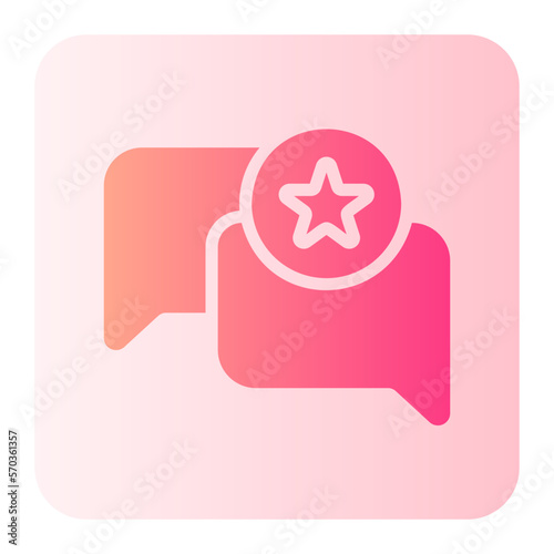 favourite gradient icon