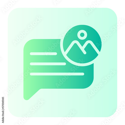 image gradient icon