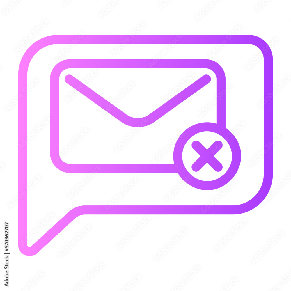 mail gradient icon mail gradient icon