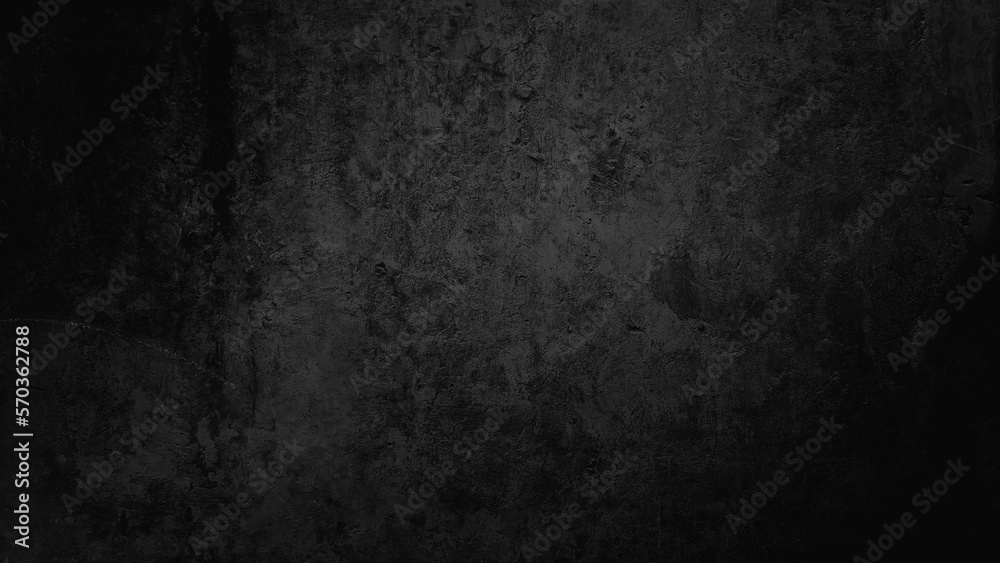black wall texture rough background. grunge dark concrete. stained cement texture, rusty rough dark grey textured concrete wall background with blank space for design. old weathered wall.