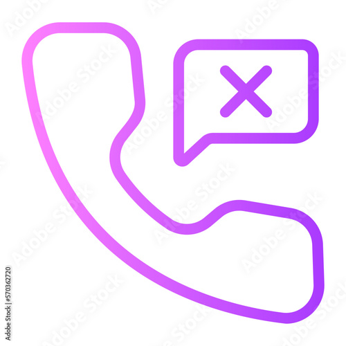 missed gradient icon