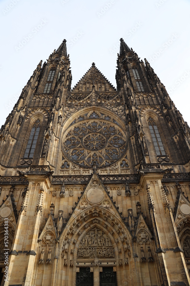 Fototapeta premium Cathédrale Saint-Guy Prague