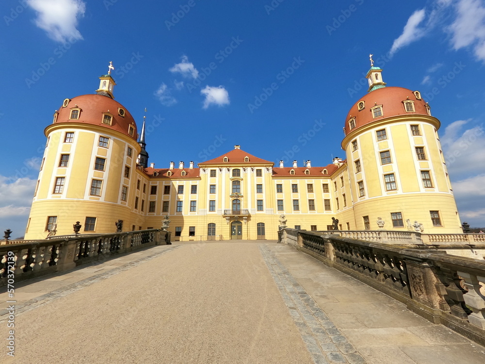 Schloss Moritzburg in Sachsen, Deutschland / Moritzburg castle in Saxony, Germany