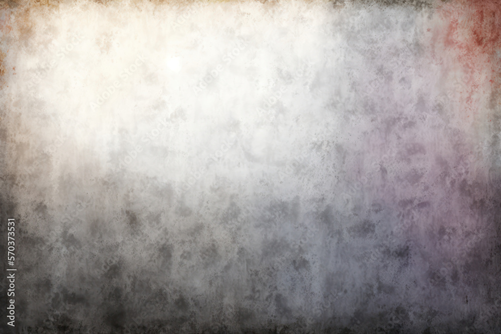 Grunge Backdrop Illustration: Grey Background with Textured and Distressed Vintage Grunge and Watercolor Paint Stains