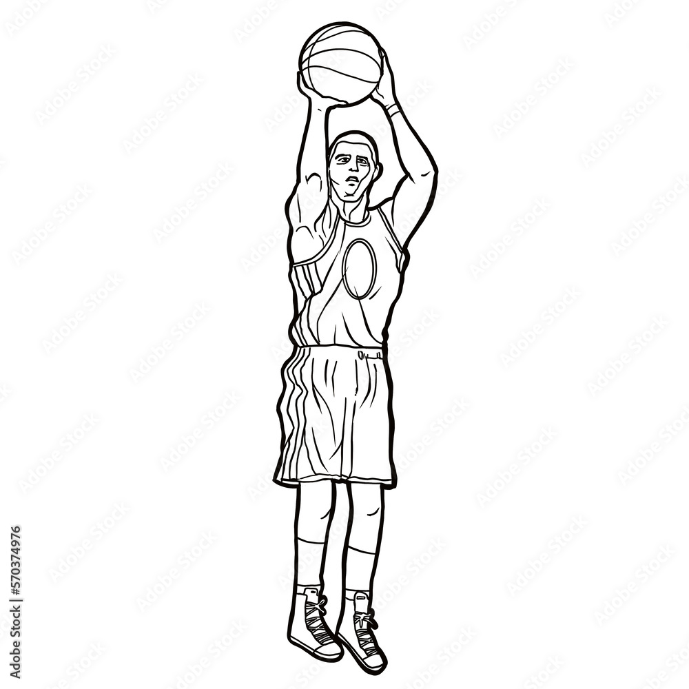 basketball player action
