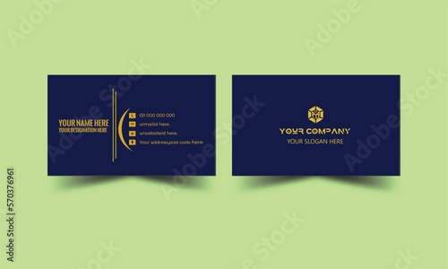 Simple Clean Layout Design Template.Vector illustration Design, Modern Corporate Business Card Template, Horizontal Simple Clean Layout Design Template. Luxury business card, Elegant business card.