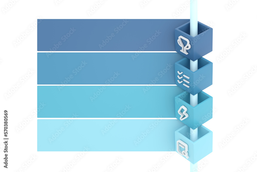 infographics colorful banners square sections. Design clean banners template.