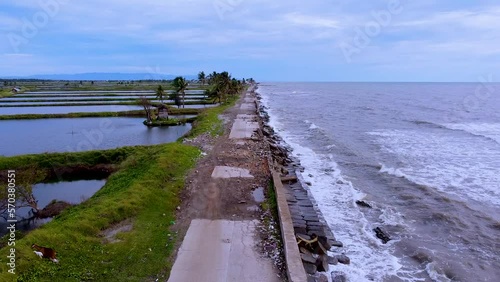 The impact of the storm at the end of 2022 in Dusun Langnga.
February 09 2023
Dusun Langnga, Kecamatan Mattiro Sompe Pinrang. Sulawesi Selatan Indonesia photo