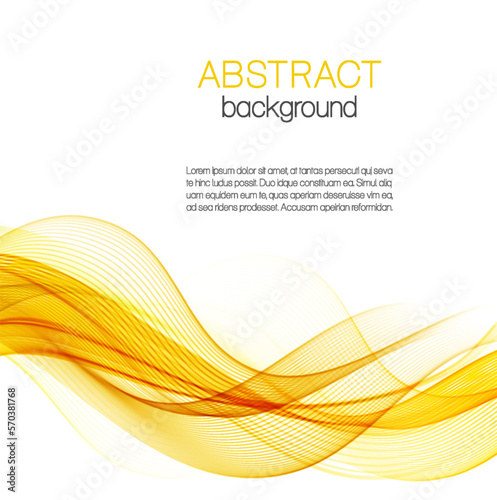 Abstract color waves background