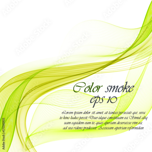 Abstract color waves background
