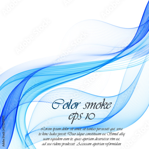 Abstract color waves background