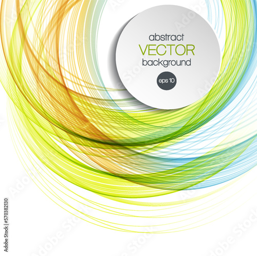 Abstract color waves background