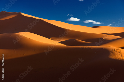 Wydmy na Saharze, Merzouga, Maroko