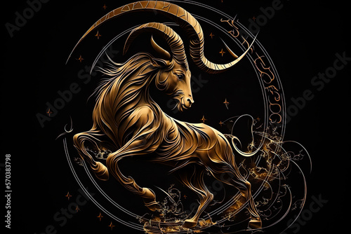 horoscope capricorn sign symbol photo