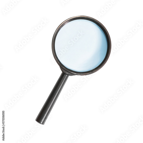 Magnify glass in PNG isolated on transparent background