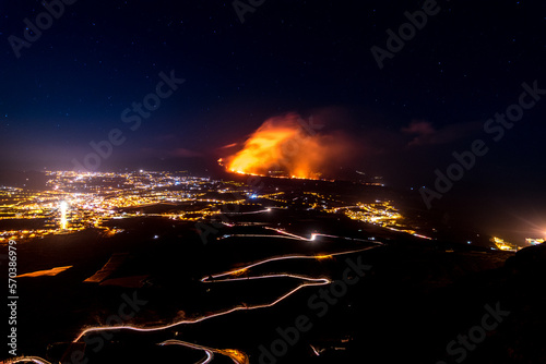 Fototapeta Naklejka Na Ścianę i Meble -  Volcán de La Palma