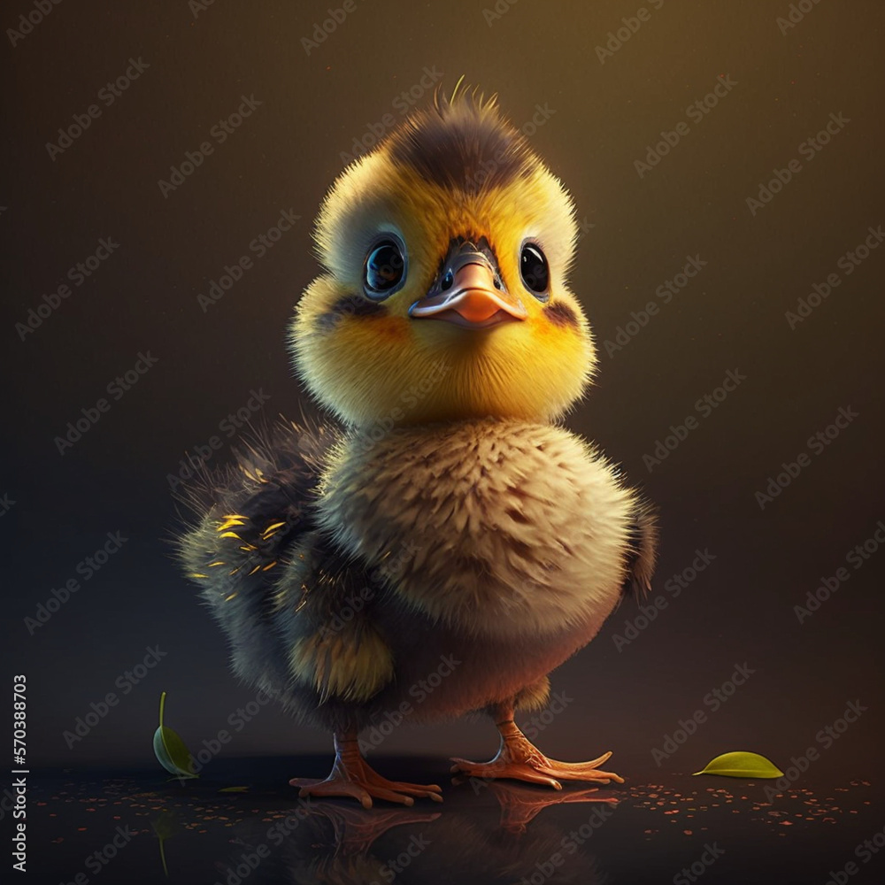 baby duck on the farm with fox cows chickens baby duck on the farm with fox cows chickens