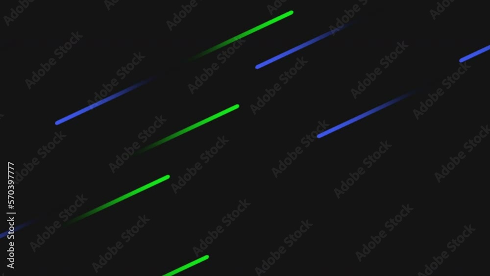 Blue and green lines pattern on black gradient, motion abstract corporate, business and geometric style background Blue and green lines pattern on black gradient, motion abstract corporate, business and geometric style background