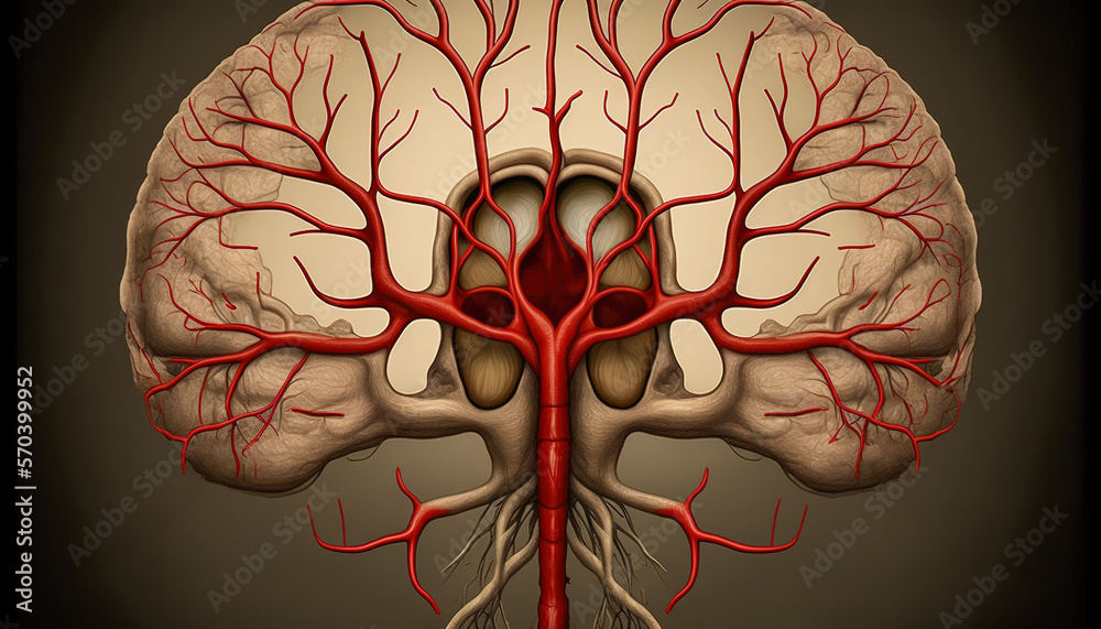 Circle Of Willis The Anatomy Of Basal Of Brain Shown The Blood Circle Of Willis The Anatomy Of Basal Of Brain Shown The Blood
