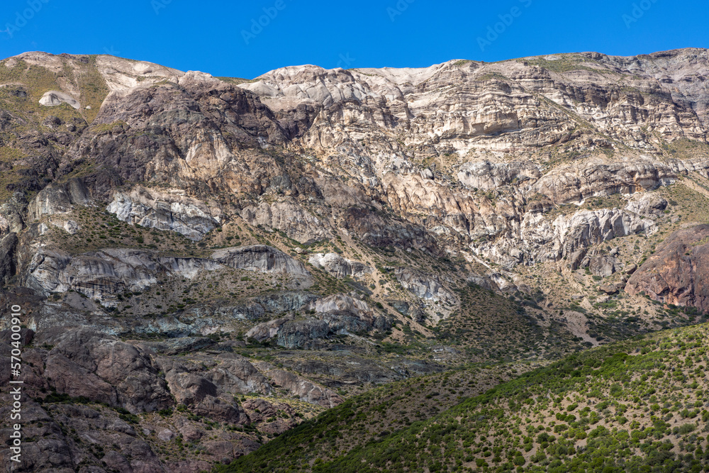 Beautiful mountain landscape of Quebrada El Diablo in Chile, Traveling on the Carretera Austral
Beautiful mountain landscape of Quebrada El Diablo in Chile, Traveling on the Carretera Austral