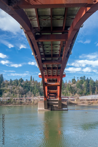 The Sellwood bridge in Portland Oregon. photo