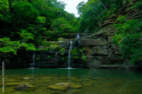 沖縄県西表島水落の滝