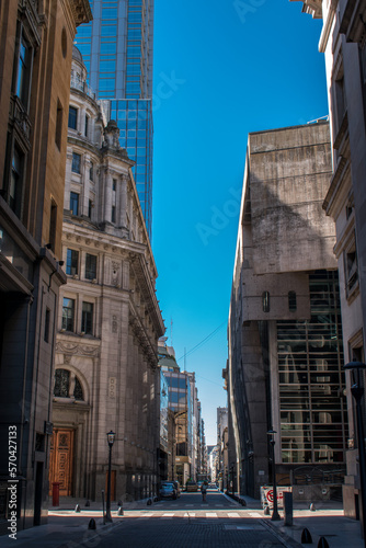 different stylse buildings in Buenos Aires downtown © AndyArgGonzalez