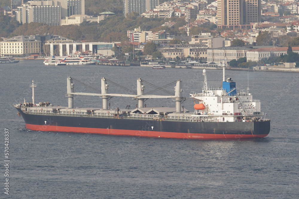 Fototapeta premium Cargo ship