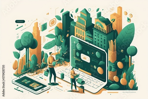 Fintech Illustration