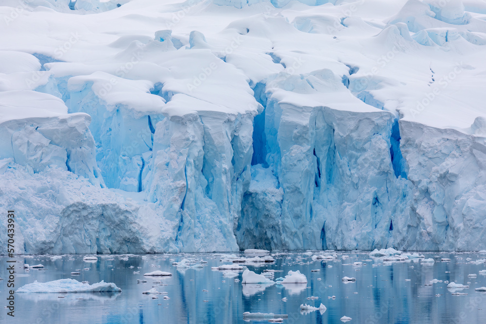 Glacier beauty in remote Antarctica Glacier beauty in remote Antarctica