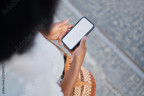 Cuadro en lienzo Smartphone mock-up